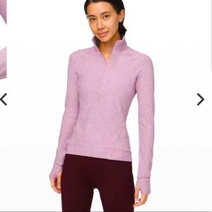 Like New Lululemon outrun the elements 1/4 zip, size 6